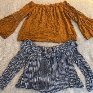 Cute Over the Shoulder Tops